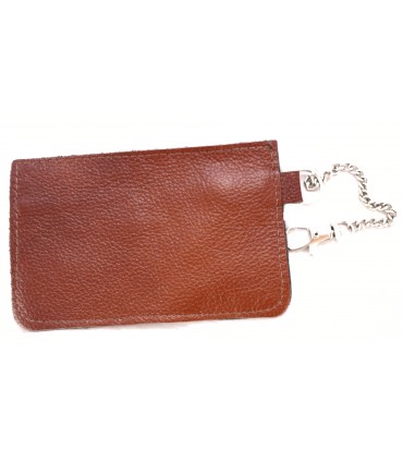 Skórzany portfelik Skórzane Etui na klucze Skóra