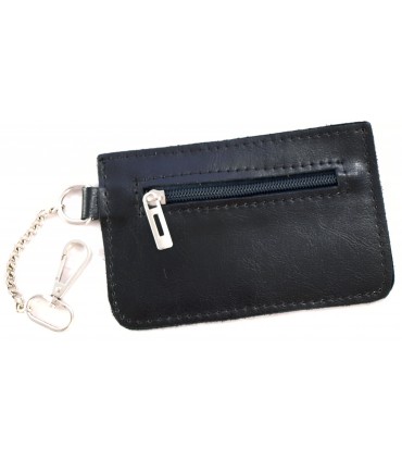 Skórzany portfelik Skórzane Etui na klucze Skóra