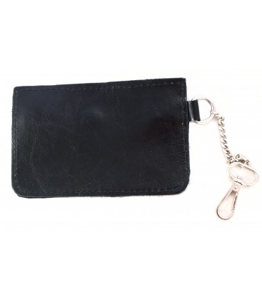 Skórzany portfelik Skórzane Etui na klucze Skóra