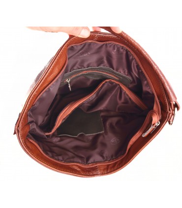 copy of Schwarze Lederhandtasche / Tasche / Umhängetasche