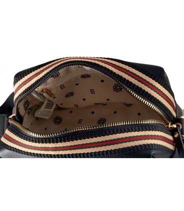 Monnari Torebka Damska Listonoszka Czarna z zawieszką