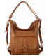 copy of Handbag Backpack Natural leather Brown Cognac