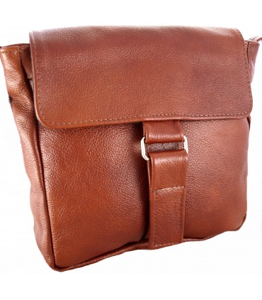 copy of Leather Cognac Handbag Brown crossbody bag