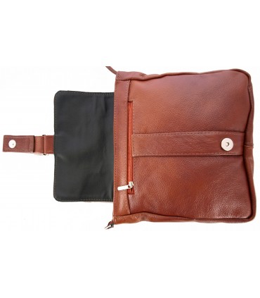 copy of Leather Cognac Handbag Brown crossbody bag