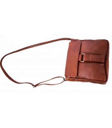 copy of Leather Cognac Handbag Brown crossbody bag