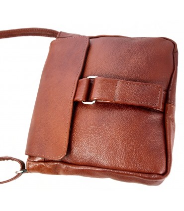 copy of Leather Cognac Handbag Brown crossbody bag