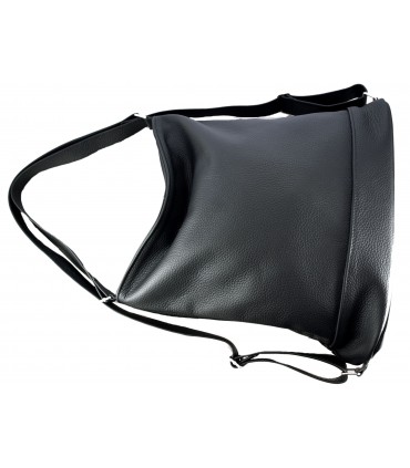 Torebka Skórzana Model 2w1 Worek Plecak Skórzany