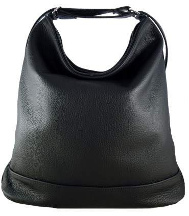 Torebka Skórzana Model 2w1 Worek Plecak Skórzany