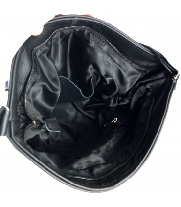 Torebka Skórzana Model 2w1 Worek Plecak Skórzany