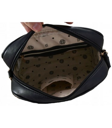 copy of Monnari Czarna Torebka Listonoszka Pikowana z Łańcuszkiem