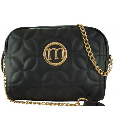 copy of Monnari Czarna Torebka Listonoszka Pikowana z Łańcuszkiem