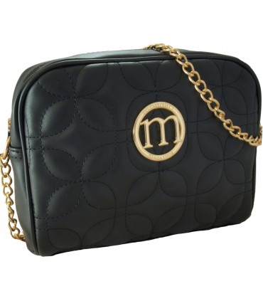 copy of Monnari Czarna Torebka Listonoszka Pikowana z Łańcuszkiem