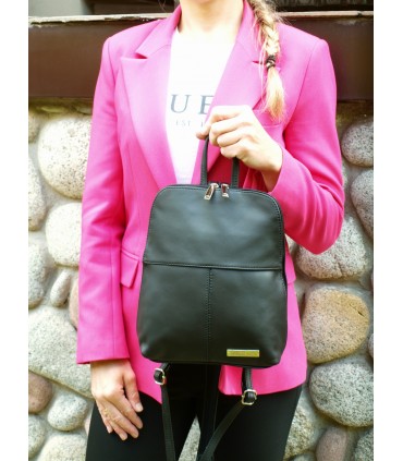 copy of Skórzany Plecak Skóra Naturalna CZERWONY