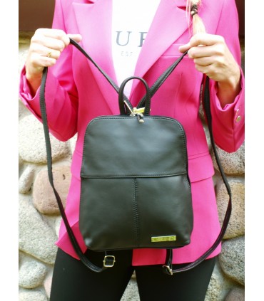 copy of Skórzany Plecak Skóra Naturalna CZERWONY