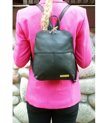 copy of Skórzany Plecak Skóra Naturalna CZERWONY