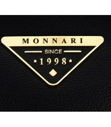 copy of Monnari handbag made in Poland Black handbag with jewelery, crossbody bag