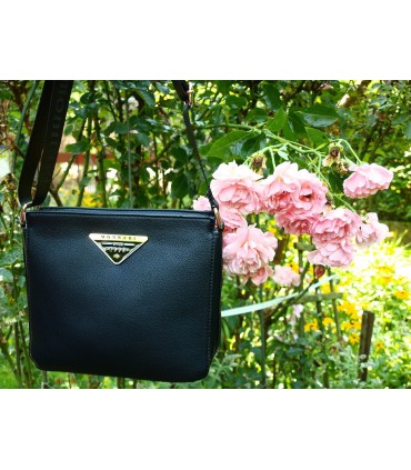 copy of Monnari handbag made in Poland Black handbag with jewelery, crossbody bag