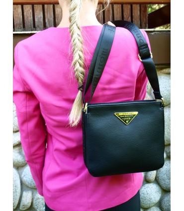 copy of Monnari handbag made in Poland Black handbag with jewelery, crossbody bag