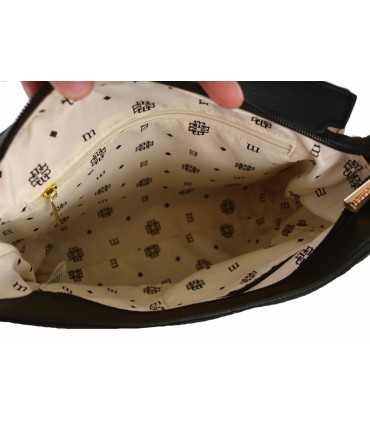copy of Monnari handbag made in Poland Black handbag with jewelery, crossbody bag