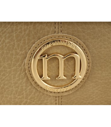 Monnari Torebka damska Shopper Listonoszka Model 2w1 Kolekcja Premium Beżowy