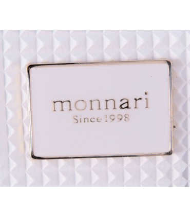 Monnari Torebka Listonoszka Chanelka Pikowana Biała