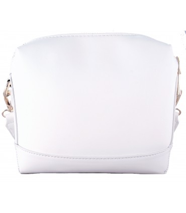 Monnari Torebka Listonoszka Chanelka Pikowana Biała