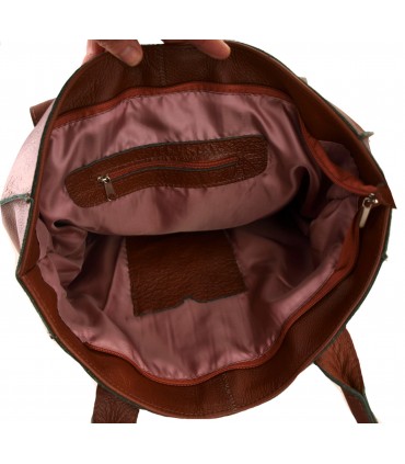 copy of Torebka Skórzana Worek Skóra Naturalna 2w1