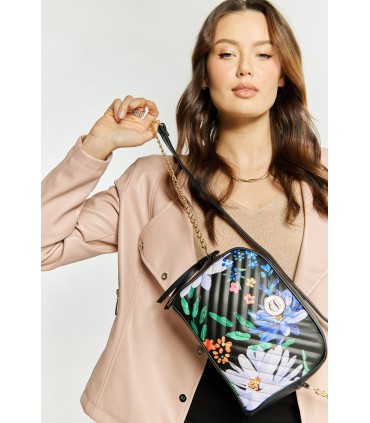 copy of Monnari Czarna Torebka Listonoszka Pikowana z Łańcuszkiem