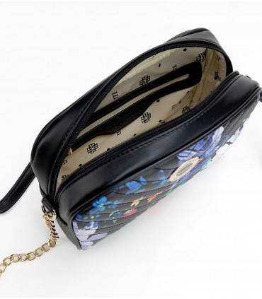 copy of Monnari Czarna Torebka Listonoszka Pikowana z Łańcuszkiem