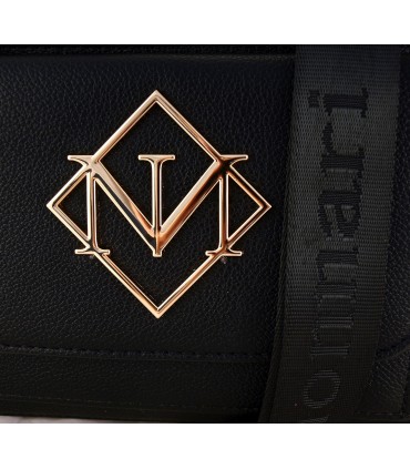 Monnari Torebka Damska Listonoszka Z kieszoną i biżuteryjnym logo