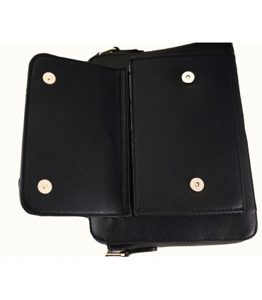 Monnari Torebka Damska Listonoszka Z kieszoną i biżuteryjnym logo