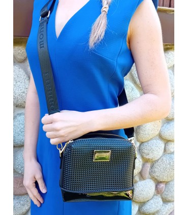 Monnari Polish producer Black handbag/ crossbody bag