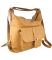 copy of Handbag Backpack Natural leather Brown Cognac