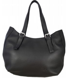 copy of Torebka skórzana Worek Shopper Skóra naturalna Czarna