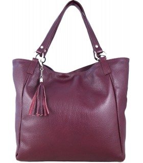 copy of Torebka skórzana Worek Shopper Skóra naturalna Czarna