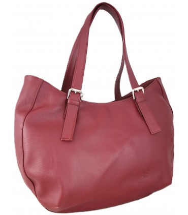 copy of Torebka skórzana Worek Shopper Skóra naturalna Czarna