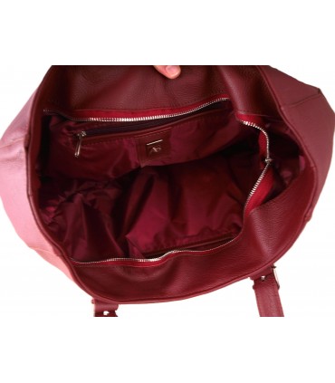 copy of Torebka skórzana Worek Shopper Skóra naturalna Czarna