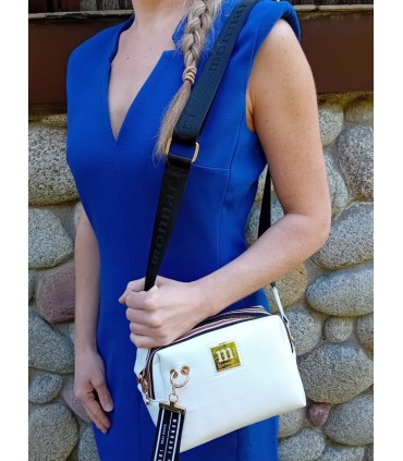 copy of Monnari Czarna Torebka Listonoszka Pikowana z Łańcuszkiem