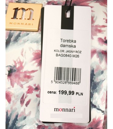 copy of Monnari Czarna Torebka Listonoszka Pikowana z Łańcuszkiem