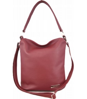 copy of Handbag Leather black bag, soft natural leather, zippered