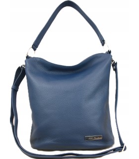 copy of Handbag Leather black bag, soft natural leather, zippered
