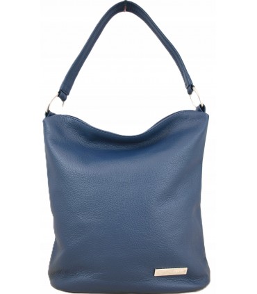 copy of Schwarze Lederhandtasche, weiches Naturleder, mit Reißverschluss