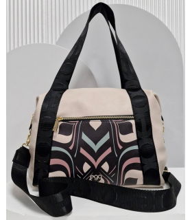 copy of Handbag Leather black bag, soft natural leather, zippered