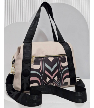copy of Handbag Leather black bag, soft natural leather, zippered