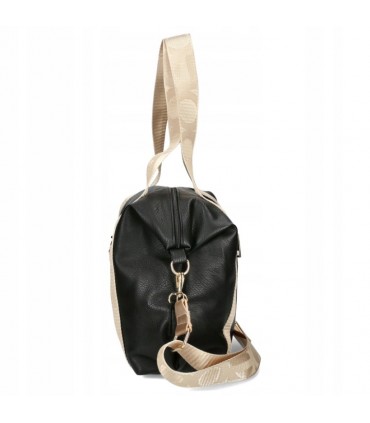 copy of Handbag Leather black bag, soft natural leather, zippered