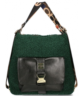 copy of Handbag Leather black bag, soft natural leather, zippered