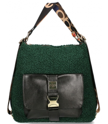 copy of Handbag Leather black bag, soft natural leather, zippered