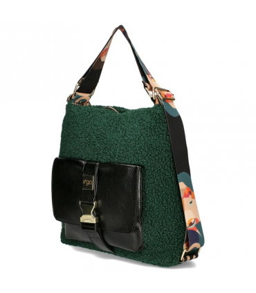 copy of Handbag Leather black bag, soft natural leather, zippered