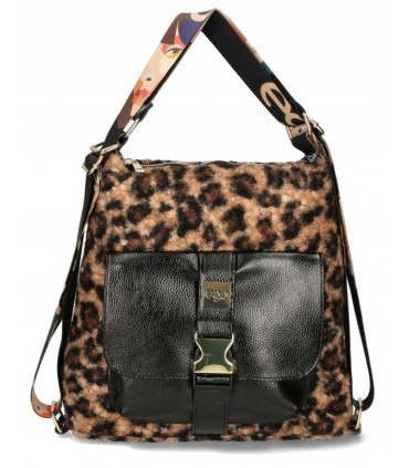 copy of Handbag Leather black bag, soft natural leather, zippered