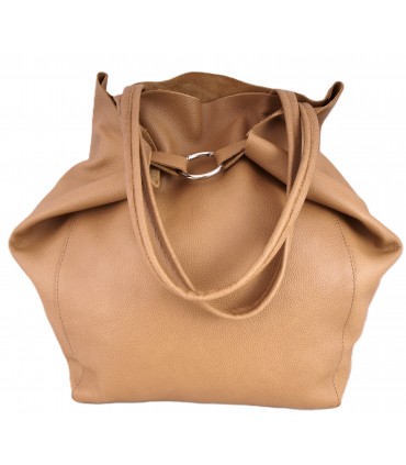 copy of Leather Cognac 2in1 bag with a cosmetic bag,oversize handbag